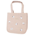 Japan Peanuts Tote Bag - Snoopy & Charlie : Pink - 1
