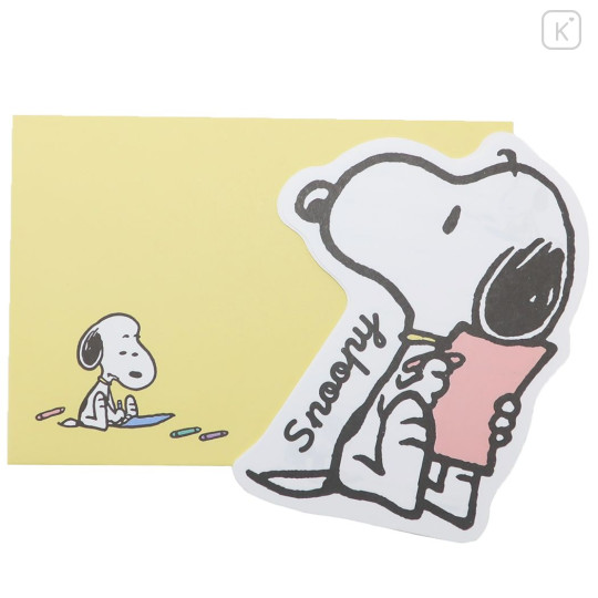 Japan Peanuts Mini Letter Set - Snoopy / Writing - 1