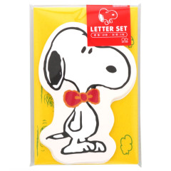 Japan Peanuts Mini Letter Set - Snoopy / Red Bow Tie