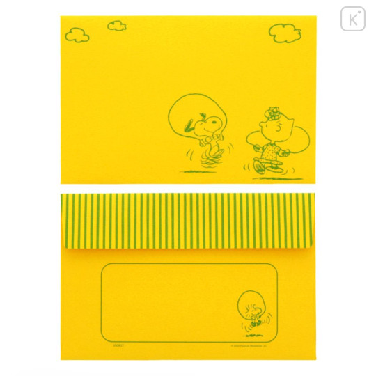Japan Peanuts Mini Letter Set - Snoopy / Red Bow Tie - 3