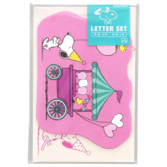 Japan Peanuts Mini Letter Set - Snoopy / Carnival