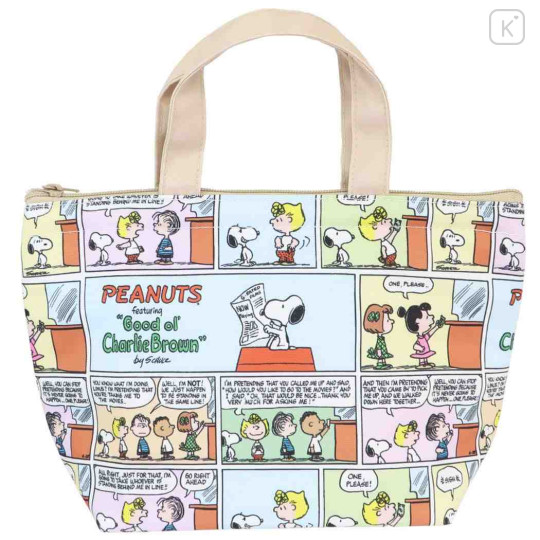 Japan Peanuts Insulated Cooler Bag - Snoopy / Comic - 1