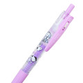 Japan Peanuts Sarasa Clip 0.5 Gel Pen - Snoopy / Milk Purple - 2