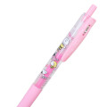 Japan Peanuts Sarasa Clip 0.5 Gel Pen - Snoopy / Milk Pink - 2