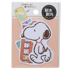 Japan Peanuts Mini Vinyl Deco Sticker Set - Snoopy / Friends