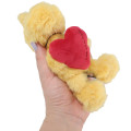 Japan Peanuts Fluffy Plush Doll (S) - Woodstock / Heart - 2