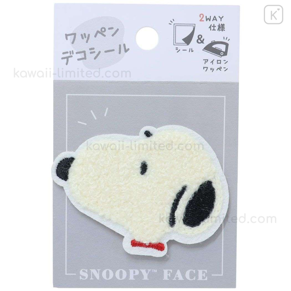 Snoopy Anime Fabric Stickers Iron-on Stickers Embroidery Stickers