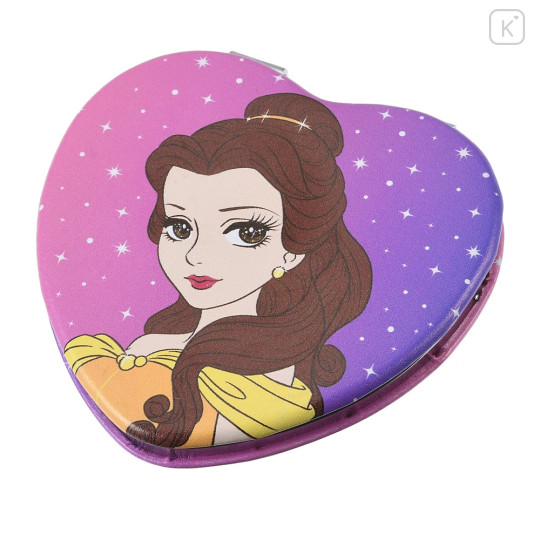 Japan Disney Store Hand Mirror - Belle's Eye : Heart Shaped - 1