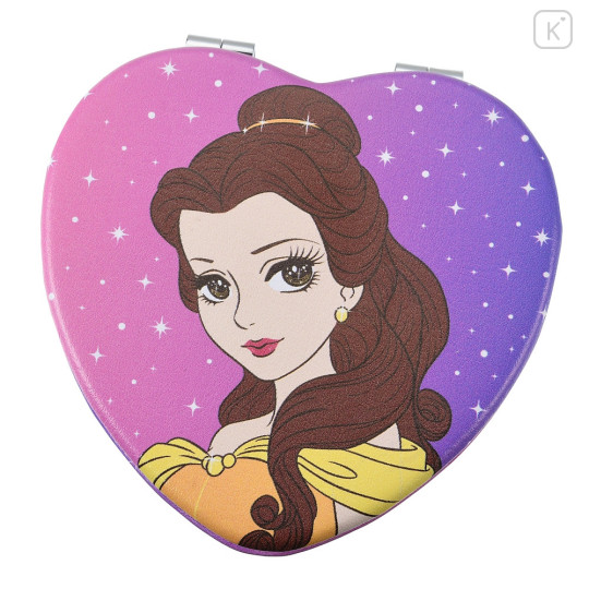 Japan Disney Store Hand Mirror - Belle's Eye : Heart Shaped - 3