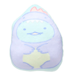 Japan San-X Mini Mascot Pouch - Sumikko Gurashi / Lizard Ghost Purple