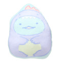 Japan San-X Mini Mascot Pouch - Sumikko Gurashi / Lizard Ghost Purple - 1