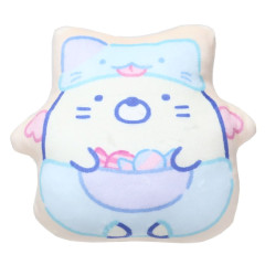 Japan San-X Mini Mascot Pouch - Sumikko Gurashi / Cat Ghost Blue