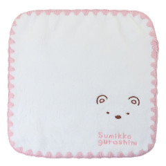 Japan San-X Jacquard Wash Towel - Sumikko Gurashi / Shirokuma White