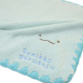 Japan San-X Jacquard Wash Towel - Sumikko Gurashi / Lizard Blue - 2