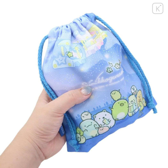 Japan San-X Drawstring Purse - Sumikko Gurashi : Starry Sky A - 2