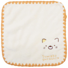 Japan San-X Microfiber Mini Towel - Sumikko Gurashi / Cat Beige