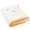 Japan San-X Long Jacquard Wash Towel - Sumikko Gurashi / Cat Beige - 4