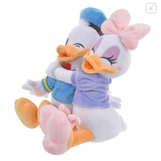 Japan Disney Store Plush - Donald & Daisy : Happy Hug - 2
