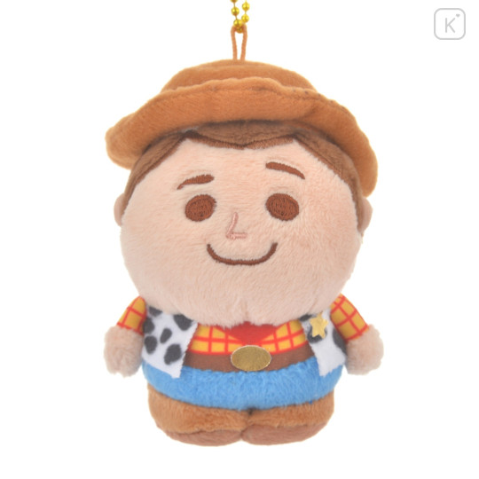 Japan Disney Store Plush Keychain - Woody : Mucchi Pocchi - 1