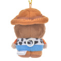 Japan Disney Store Plush Keychain - Woody : Mucchi Pocchi - 3