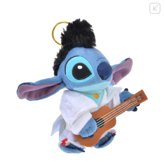 Japan Disney Store Plush Keychain - Stitch / Elvis Presley Costume / 20th Anniversary - 4