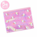 Japan Sanrio Original Zipper Bag 5pcs Set - Hello Kitty - 1