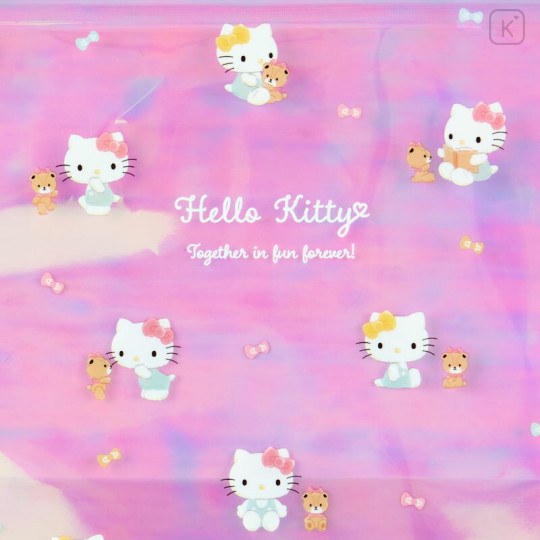Japan Sanrio Original Zipper Bag 5pcs Set - Hello Kitty - 2