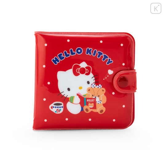 Japan Sanrio Original Small Vinyl Wallet - Hello Kitty / Retro - 1