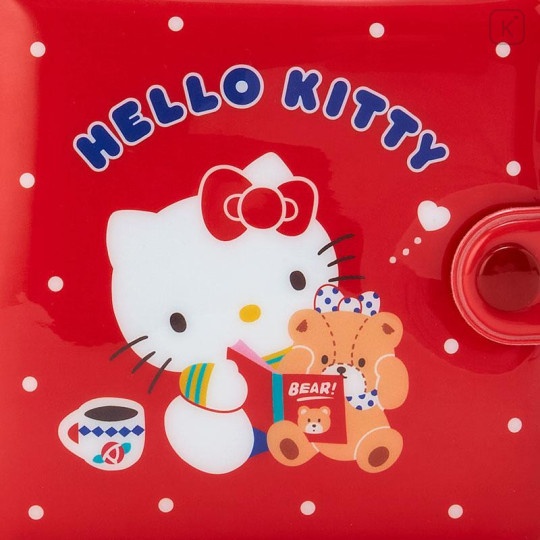 Japan Sanrio Original Small Vinyl Wallet - Hello Kitty / Retro - 4