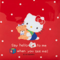 Japan Sanrio Original Small Vinyl Wallet - Hello Kitty / Retro - 5
