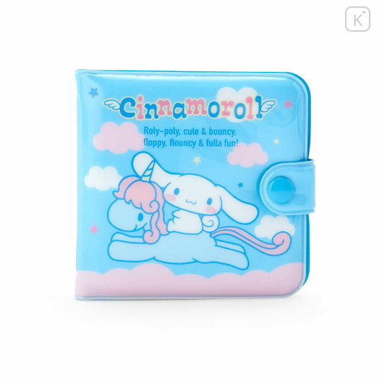 Japan Sanrio Original Small Vinyl Wallet - Cinnamoroll / Retro - 1