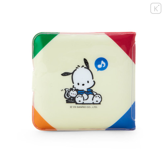 Japan Sanrio Original Small Vinyl Wallet - Pochacco / Retro - 2