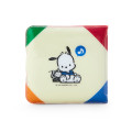 Japan Sanrio Original Small Vinyl Wallet - Pochacco / Retro - 2