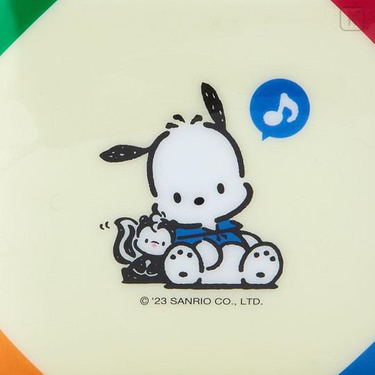 Japan Sanrio Original Small Vinyl Wallet - Pochacco / Retro - 5