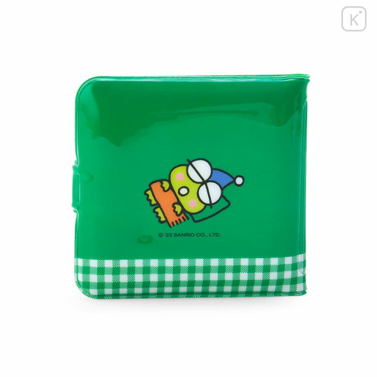 Japan Sanrio Original Small Vinyl Wallet - Keroppi / Retro - 2