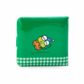 Japan Sanrio Original Small Vinyl Wallet - Keroppi / Retro - 2