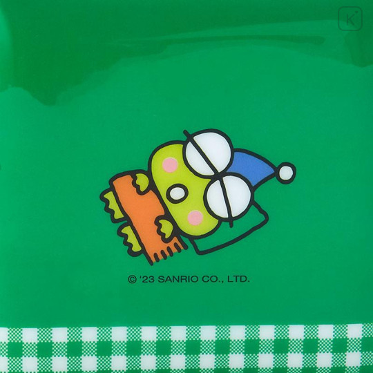 Japan Sanrio Original Small Vinyl Wallet - Keroppi / Retro - 5