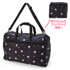 Japan Sanrio Original Foldable Boston Bag - Hello Kitty