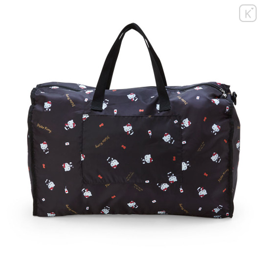 Japan Sanrio Original Foldable Boston Bag - Hello Kitty - 2