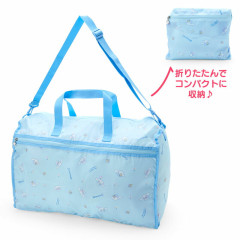Japan Sanrio Original Foldable Boston Bag - Cinnamoroll