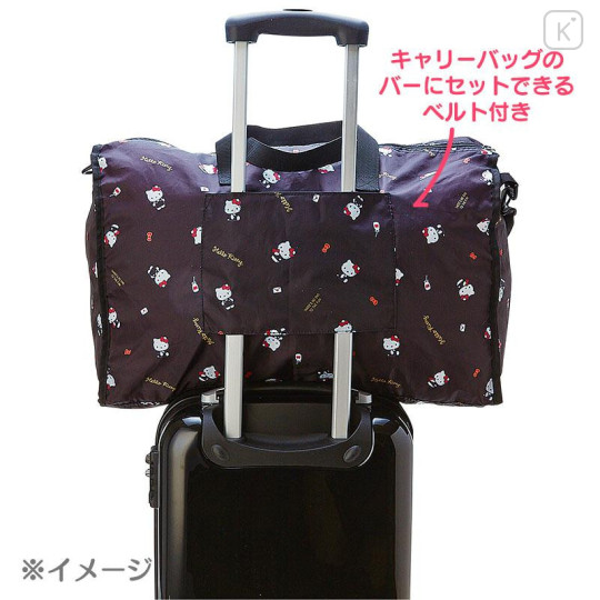 Japan Sanrio Original Foldable Boston Bag - Cinnamoroll - 5
