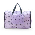 Japan Sanrio Original Travel Foldable Boston Bag - Kuromi - 2