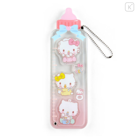 Japan Sanrio Original Long Custom Acrylic Charm - Hello Kitty : Baby Bottle - 1