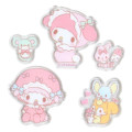 Japan Sanrio Original Long Custom Acrylic Charm - My Melody : Baby Bottle - 4
