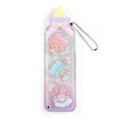 Japan Sanrio Original Long Custom Acrylic Charm - Little Twin Stars : Baby Bottle - 1