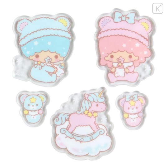 Japan Sanrio Original Long Custom Acrylic Charm - Little Twin Stars : Baby Bottle - 4