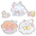 Japan Sanrio Original Long Custom Acrylic Charm - Cinnamoroll : Baby Bottle - 4