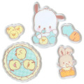 Japan Sanrio Original Long Custom Acrylic Charm - Pochacco : Baby Bottle - 4