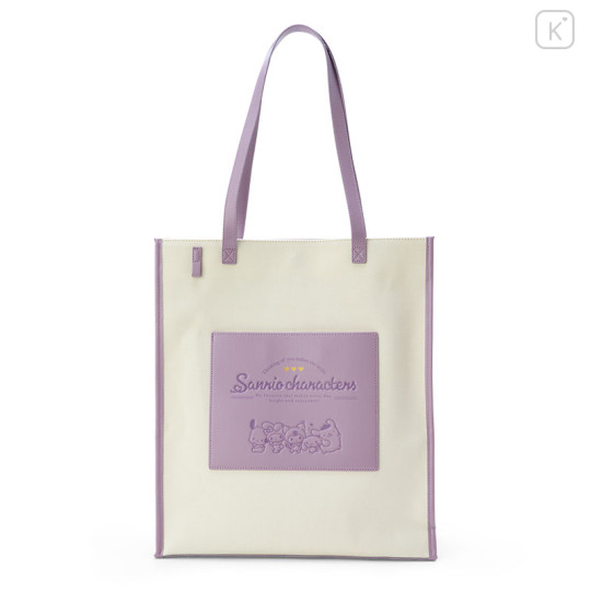 Japan Sanrio Original Tote Bag - Purple / Enjoy Idol - 1