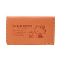 Japan Sanrio Genuine Leather Key Case - Hello Kitty / Pink - 1